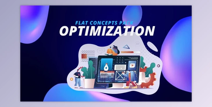 Download Optimization - Flat Concept (Videohive 30816887) - AE Project