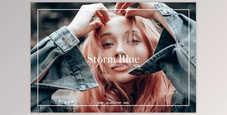 Download STORM BLUE LIGHTROOM PRESETS CreativeMarket-5897551