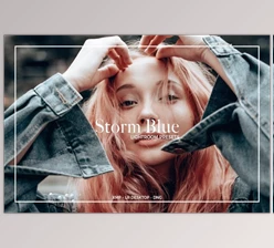 Download STORM BLUE LIGHTROOM PRESETS CreativeMarket-5897551