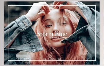Download STORM <span class='badge badge-warning'>BLUE</span> LIGHTROOM PRESETS CreativeMarket-5897551