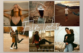 Download Vintage Film Lightroom <span class='badge badge-warning'>Presets</span> CreativeMarket-5834763