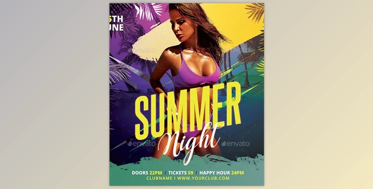 Download Summer Night Flyer GraphicRiver-30446952