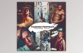 Fashion Portrait <span class='badge badge-warning'>Photoshop</span> Action – GraphicRiver 27131589