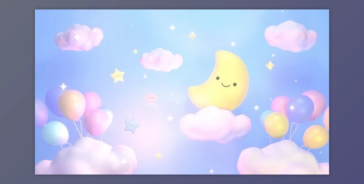 Download Happy Moon Night Apple ProRes 4444 (Videohive 30507034)