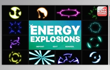 Download Energy Explosions - <span class='badge badge-warning'>Motion</span> <span class='badge badge-warning'>Graphics</span> (Videohive 30559717)