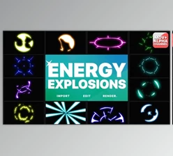 Download Energy Explosions - Motion Graphics (Videohive 30559717)
