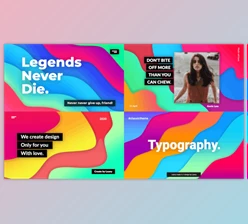 Download Colorful Typography (Videohive 30616421) - PR Project