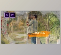 Download Ink Drop Romantic Media Opener (Videohive 30586461) - PR Project