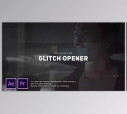 Download Glitch Media Opener (Videohive 30586434) - PR Project