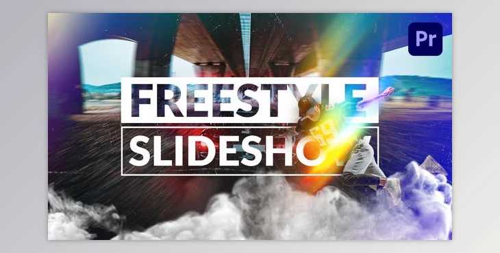 Download Freestyle Slideshow Mogrt (Videohive 30485373) - PR Project