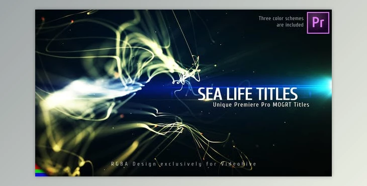 Download Sea Titles -  Premiere Pro - Mogrt (Videohive 27914191) - PR Project