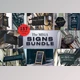Download The Mega Signs Bundle CreativeMarket-3752319 (JPG, PSD)