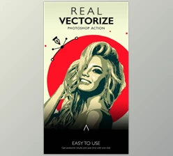 Download Real Vectorize Photoshop Action – GraphicRiver 29979435 (ATN, PAT)