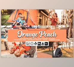Download Orange Peach Presets CreativeMarket-5698213