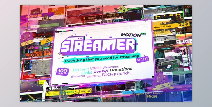 Download VIDEOHIVE THE STREAMER | EVERYTHING FOR WEB • TWITCH • YOUTUBE • LIVE