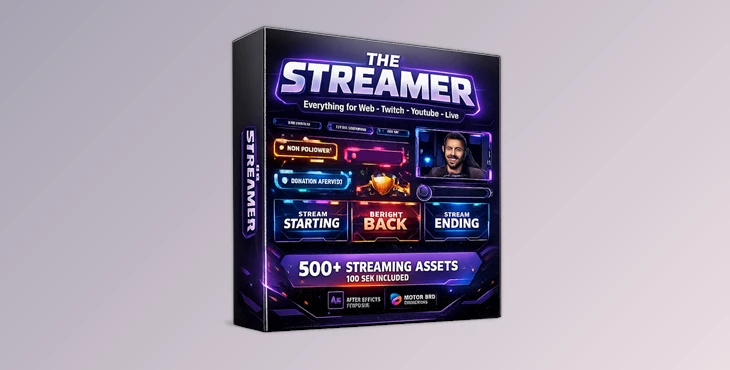 Download Motion Bro 4 - The Streamer Everything for Web, Twitch, Youtube, Live (Videohive 29436832) - Update 2026