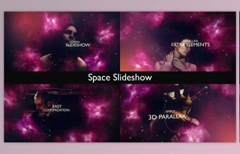 Download Space Slideshow (Videohive <span class='badge badge-warning'>21175721</span>) - AE Project