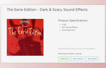 Download The Eerie Edition – Dark & Scary <span class='badge badge-warning'>Sound</span> <span class='badge badge-warning'>Effects</span>