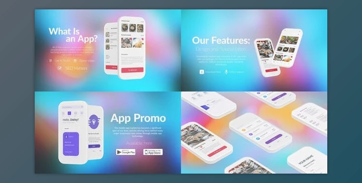 Download App Mobile Promo (Videohive 30925441) - AE Project