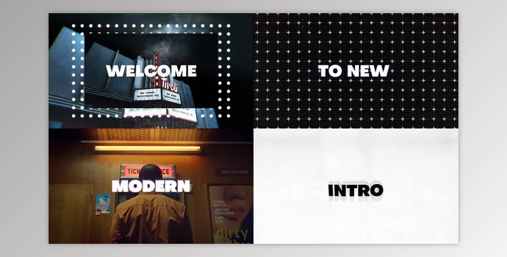 Download Modern Typo Intro (Videohive 28711941) - AE Project