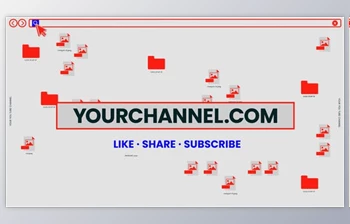 Download <span class='badge badge-warning'>Like</span> Share Subscribe Retro Intro Opener (Videohive 30448256) - AE Project