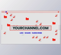 Download Like Share Subscribe Retro Intro Opener (Videohive 30448256) - AE Project
