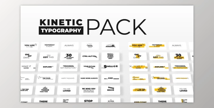 Download Kinetic Typography - Dancing Texts (Videohive 29462698) - AE Project