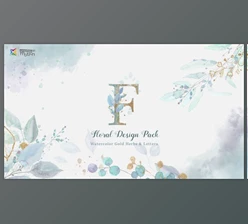 Download Floral Watercolor Design Pack (Videohive 27021174) - AE Project
