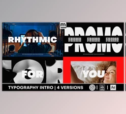 Download Rhythmic Typography Promo (Videohive 29300383) - AE Project