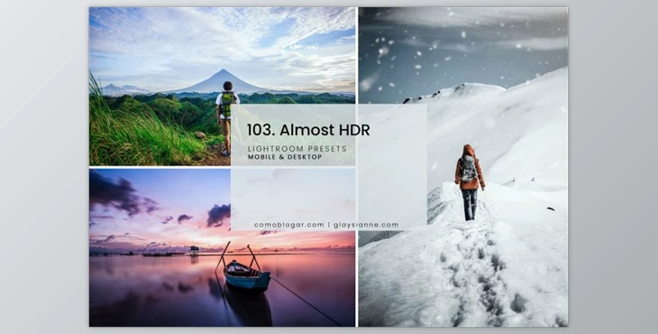 Download 103. Almost HDR Presets CreativeMarket-5158965 (DNG, XMP)