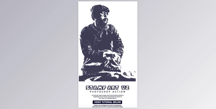 Download Stamp Art 2 Photoshop Action GraphicRiver-30005450