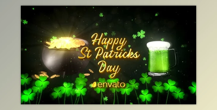 Download St. Patrick’s Day Wishes (Videohive 30928037) - AE Project
