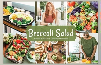 Download Broccoli Salad Pro Lightroom Presets <span class='badge badge-warning'>CreativeMarket-5928881</span>