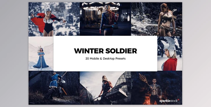 Download 20 Winter Soldier Lightroom Presets CreativeMarket-5921275