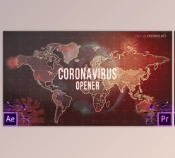 Download Coronavirus Infection Opener (Videohive 29252451) - PR Project