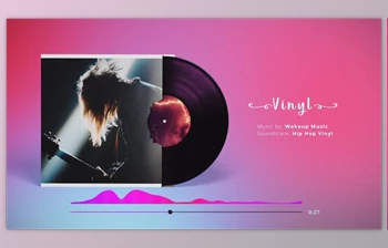 Download <span class='badge badge-warning'>Vinyl</span> Disc Music Visualizer (Videohive 23292200) - AE Project