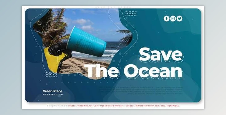 Download Save The Ocean (Videohive 31060830) - AE Project
