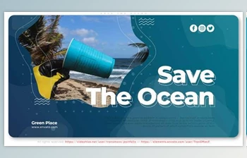 Download Save The <span class='badge badge-warning'>Ocean</span> (Videohive 31060830) - AE Project