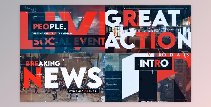 Download Breaking News Opener (Videohive 27254157) - AE Project