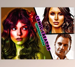 Download Comic Creator Photoshop Action CreativeMarket-5895627