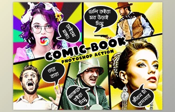 Download Comic <span class='badge badge-warning'>Book</span> Art Effect CreativeMarket-5891676