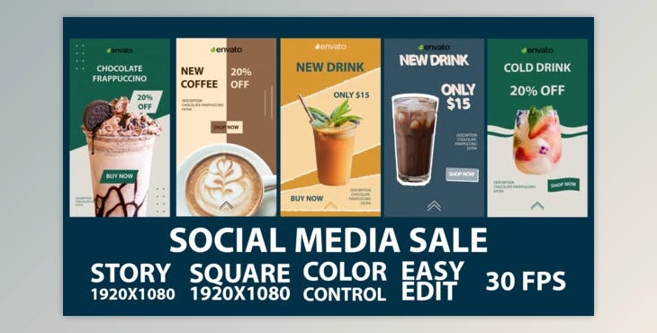 Download Social Media Sale (Videohive 31030240) - AE Project