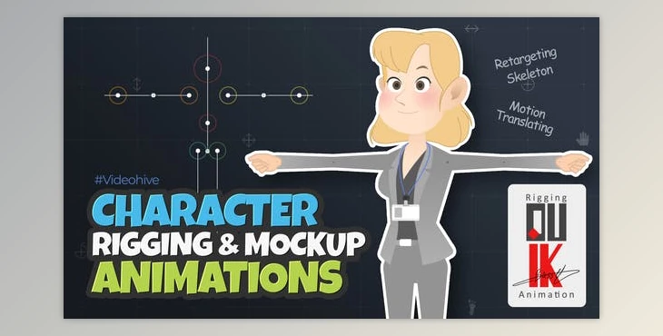Download Character Rigging Mock Up Animations (Videohive 30582147) - AE Project