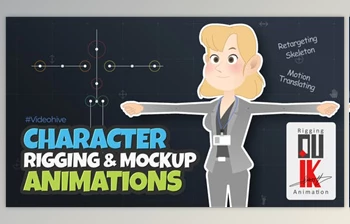Download <span class='badge badge-warning'>Character</span> Rigging Mock Up Animations (Videohive 30582147) - AE Project