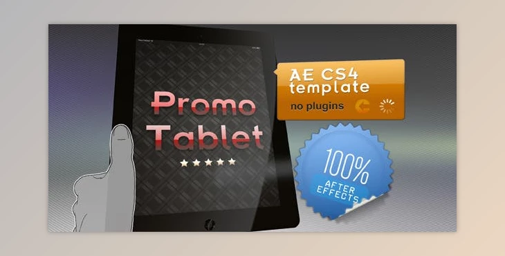 Download Promo Tablet (Videohive 1678369) - AE Project