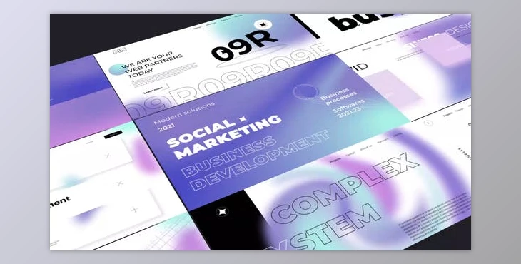 Download Gradient Typography Pack (Videohive 31103897) - AE Project