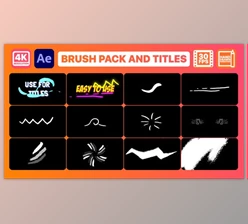 Download Brush Elements And Titles - After Effects (Videohive 31123245) - AE Project