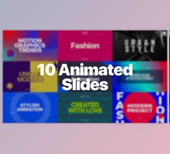 Download 10 Animated Slides (Videohive 31127897) - AE Project
