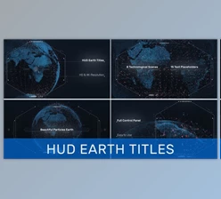 Download HUD Earth Titles (Videohive 31059564) - AE Project