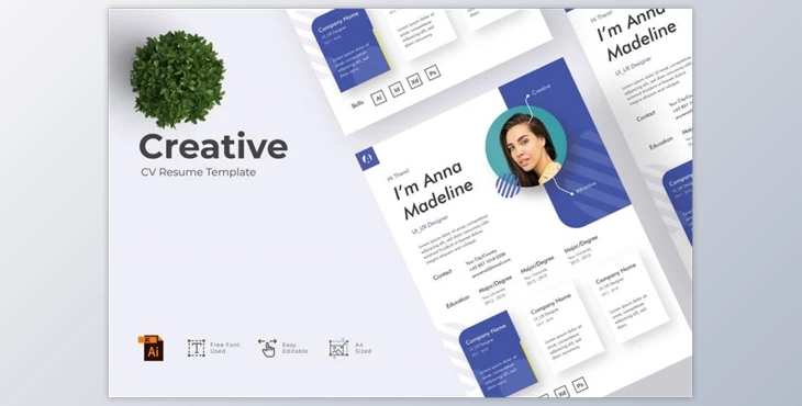 Download Creative CV Resume Template